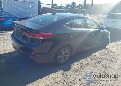 2018 Hyundai Elantra Value Edition z USA, uszkodzony, nr VIN 5NPD84LF2JH381257